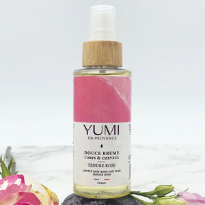 YUMI en Provence Gentle Mist Body and Hair - Tender Rose