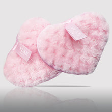 Load image into Gallery viewer, YUMI Makeup Remover Sponges Pink Heart (Set of 2)- Pre Order Now!